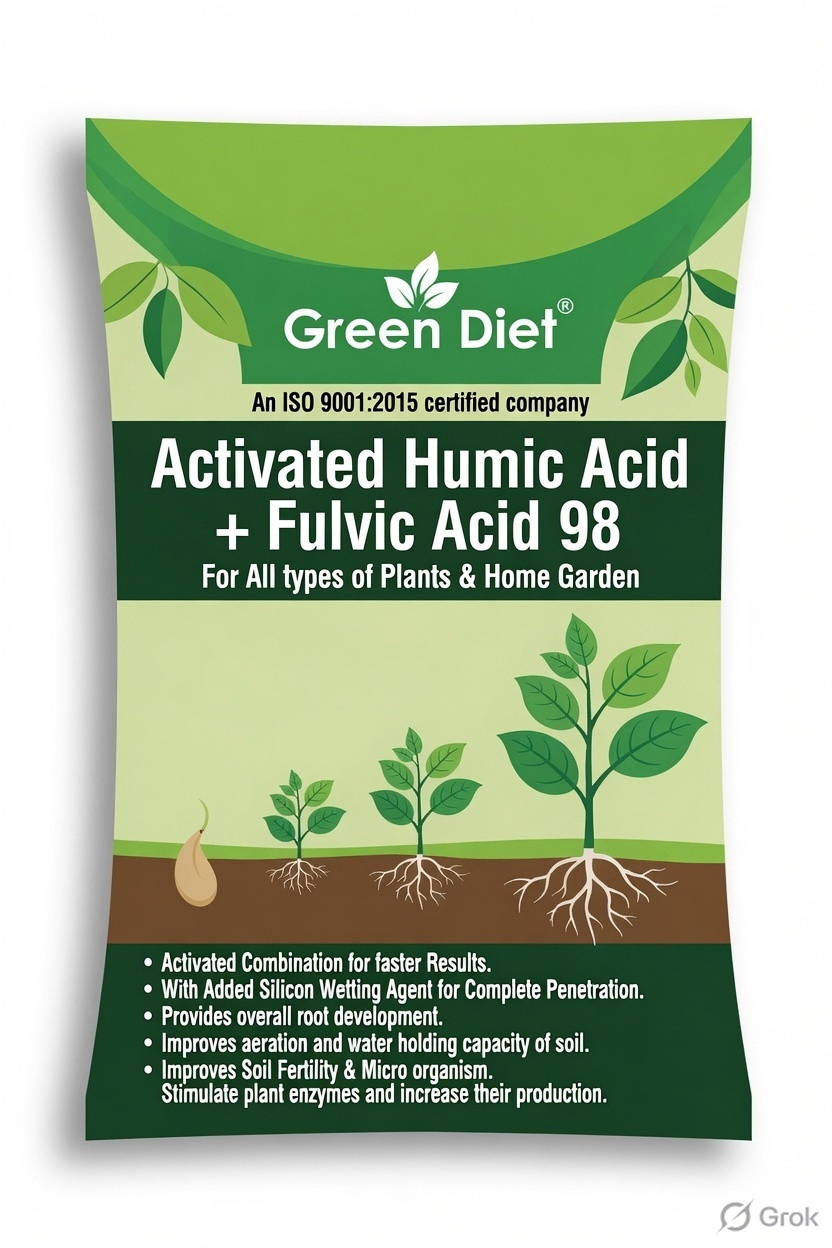 Green Diet Activated Humic Acid + Fulvic Acid